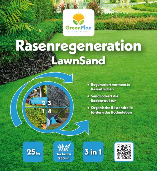 GreenPlan LawnSand Rasenregeneration