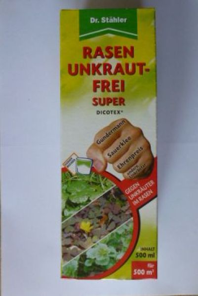 Dr. Stähler Dicotex Rasen Unkraut-Frei Super 500 ml