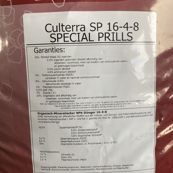 Rasendünger Culterra SP 16-4-8 Special Prills