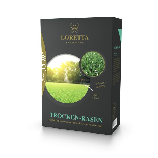 Loretta Trocken Rasen mit Mantelsaat® Vital